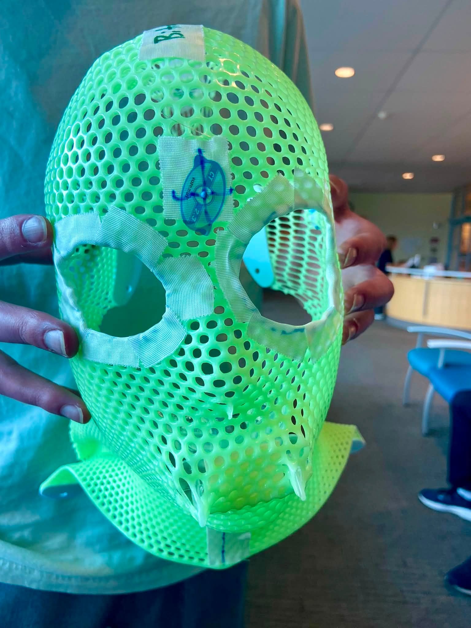 Kaelan's Jacksonville proton therapy appointment photo 2